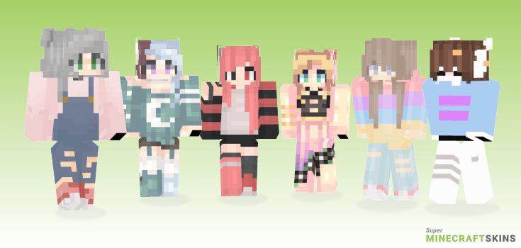 Loved Minecraft Skins - Best Free Minecraft skins for Girls and Boys
