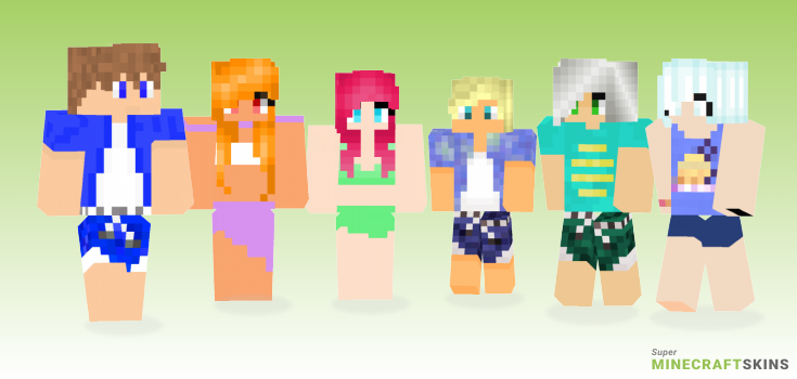Lovelove Minecraft Skins - Best Free Minecraft skins for Girls and Boys