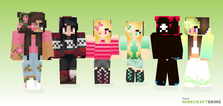 Loves Minecraft Skins - Best Free Minecraft skins for Girls and Boys