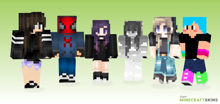 Low Minecraft Skins - Best Free Minecraft skins for Girls and Boys
