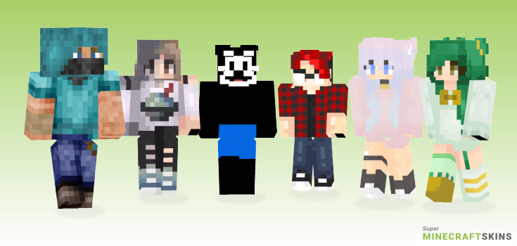 Lucky Minecraft Skins - Best Free Minecraft skins for Girls and Boys