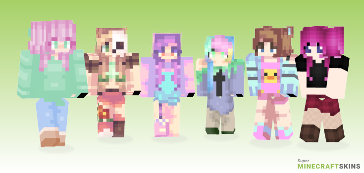 Lullaby Minecraft Skins - Best Free Minecraft skins for Girls and Boys