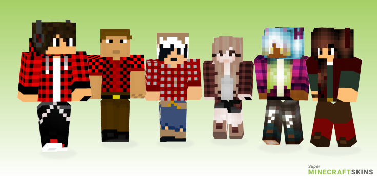 Lumber Minecraft Skins - Best Free Minecraft skins for Girls and Boys