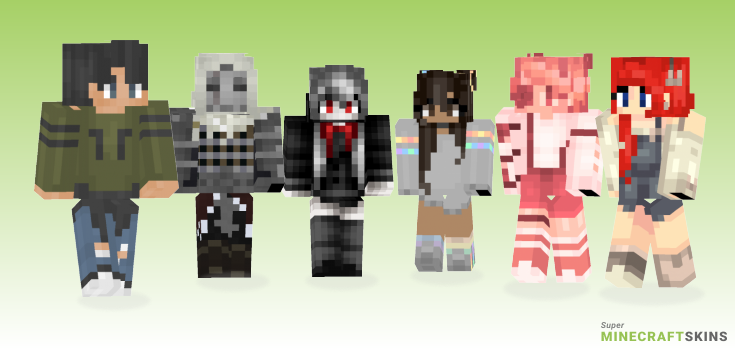 Luv Minecraft Skins - Best Free Minecraft skins for Girls and Boys