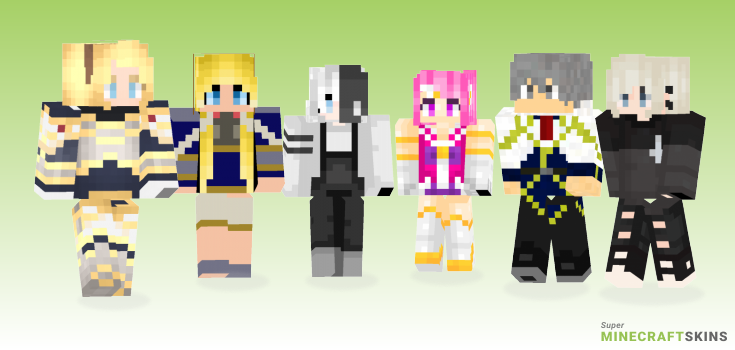 Lux Minecraft Skins - Best Free Minecraft skins for Girls and Boys