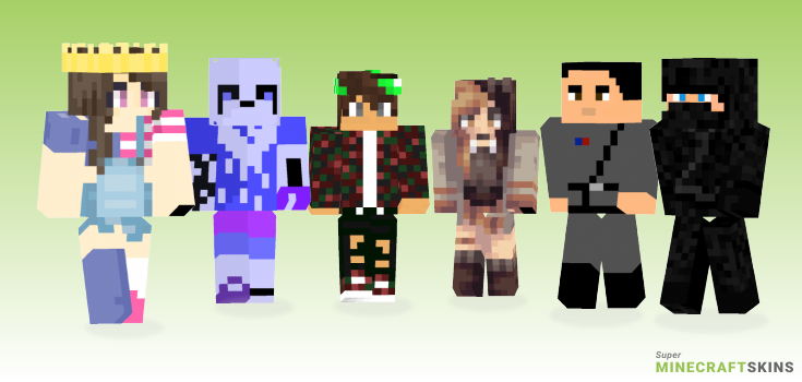 Lvl Minecraft Skins - Best Free Minecraft skins for Girls and Boys