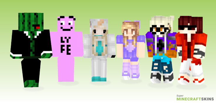 Lyfe Minecraft Skins - Best Free Minecraft skins for Girls and Boys