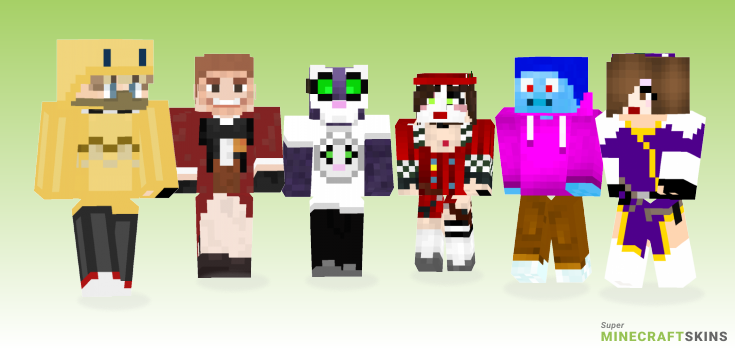 Mad Minecraft Skins - Best Free Minecraft skins for Girls and Boys