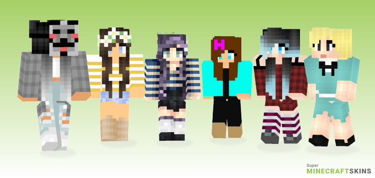 Madison Minecraft Skins - Best Free Minecraft skins for Girls and Boys
