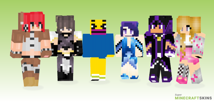 Magical Minecraft Skins - Best Free Minecraft skins for Girls and Boys
