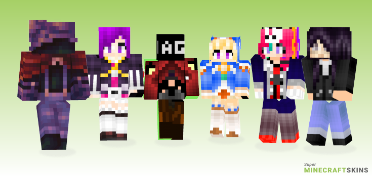 Magician Minecraft Skins - Best Free Minecraft skins for Girls and Boys