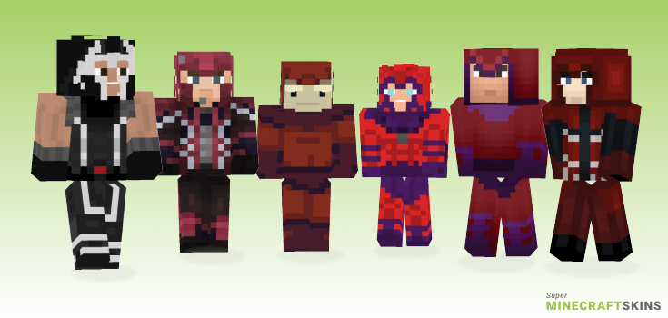 Magneto Minecraft Skins - Best Free Minecraft skins for Girls and Boys