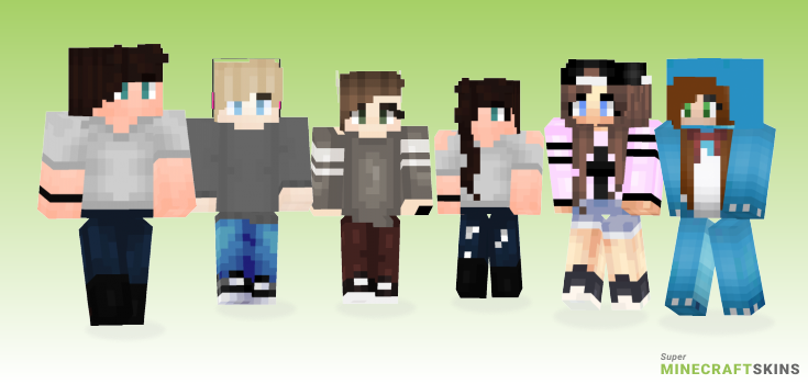 Mah friend Minecraft Skins - Best Free Minecraft skins for Girls and Boys