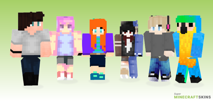 Mah Minecraft Skins - Best Free Minecraft skins for Girls and Boys