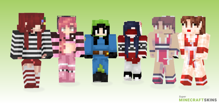 Mai Minecraft Skins - Best Free Minecraft skins for Girls and Boys
