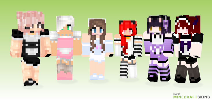 Maid Minecraft Skins - Best Free Minecraft skins for Girls and Boys