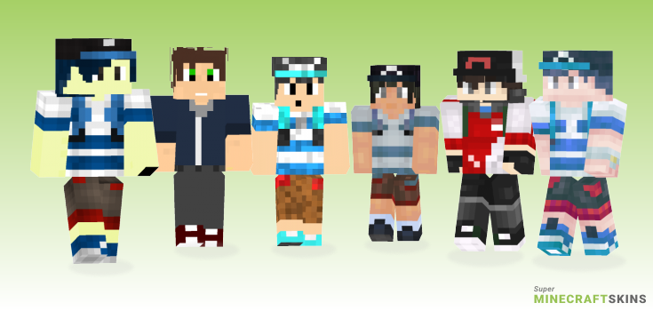 Male trainer Minecraft Skins - Best Free Minecraft skins for Girls and Boys