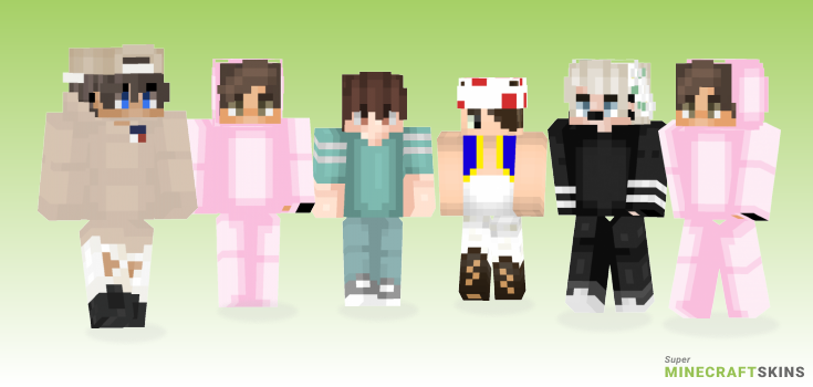 Male vers Minecraft Skins - Best Free Minecraft skins for Girls and Boys