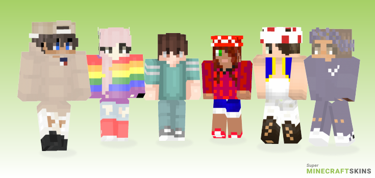 Male version Minecraft Skins - Best Free Minecraft skins for Girls and Boys