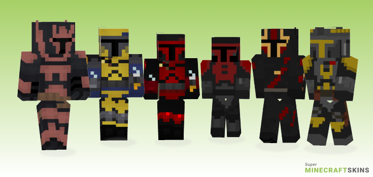 Mandalorian Minecraft Skins - Best Free Minecraft skins for Girls and Boys