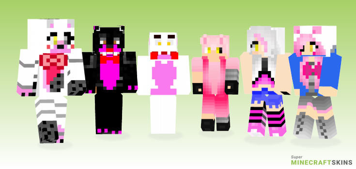 Mangle Minecraft Skins - Best Free Minecraft skins for Girls and Boys