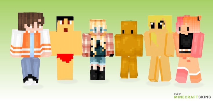 Mango Minecraft Skins - Best Free Minecraft skins for Girls and Boys
