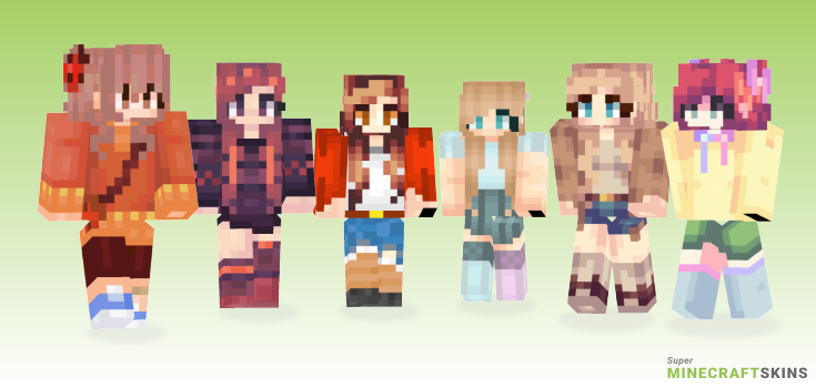 Maple Minecraft Skins - Best Free Minecraft skins for Girls and Boys