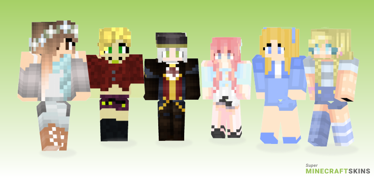 Maria Minecraft Skins - Best Free Minecraft skins for Girls and Boys