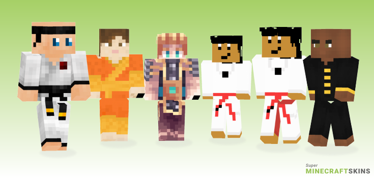 Martial Minecraft Skins - Best Free Minecraft skins for Girls and Boys