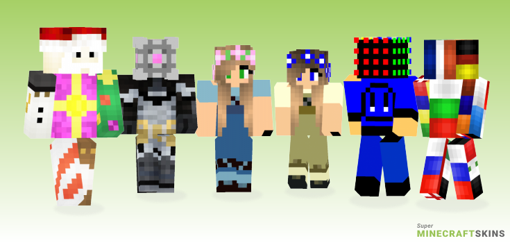 Mashup Minecraft Skins - Best Free Minecraft skins for Girls and Boys