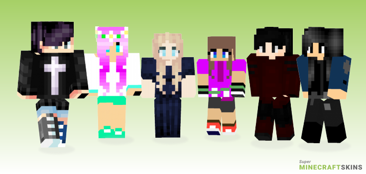 May Minecraft Skins - Best Free Minecraft skins for Girls and Boys