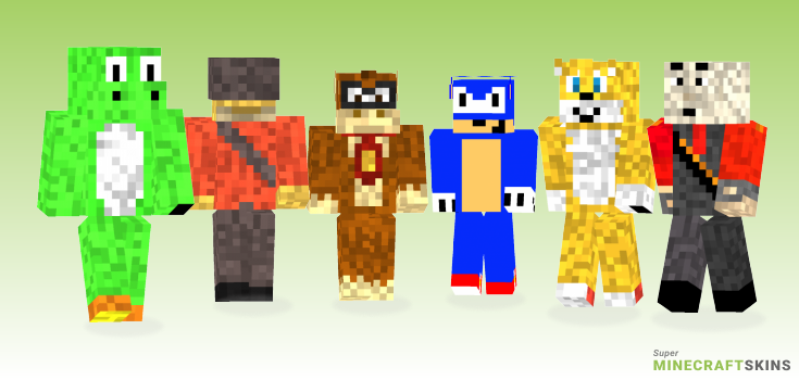 Media universe Minecraft Skins - Best Free Minecraft skins for Girls and Boys