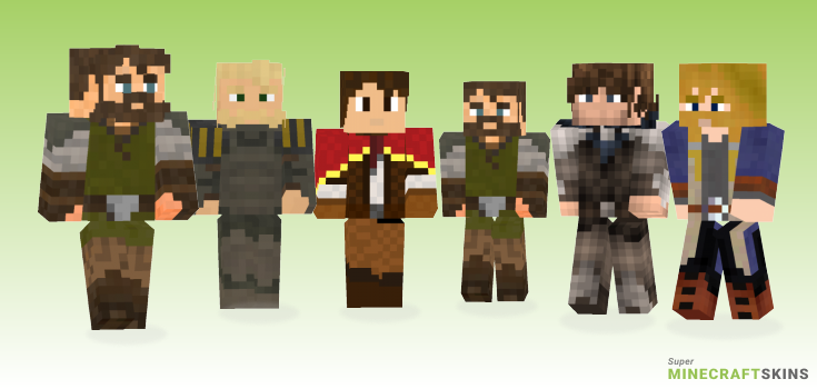 Medieval man Minecraft Skins - Best Free Minecraft skins for Girls and Boys