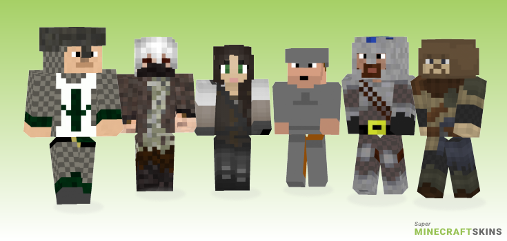 Medieval soldier Minecraft Skins - Best Free Minecraft skins for Girls and Boys