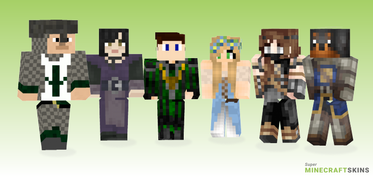 Medieval Minecraft Skins - Best Free Minecraft skins for Girls and Boys
