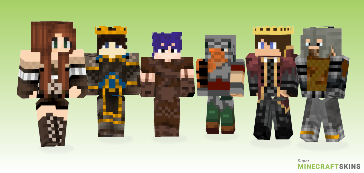Medival Minecraft Skins - Best Free Minecraft skins for Girls and Boys