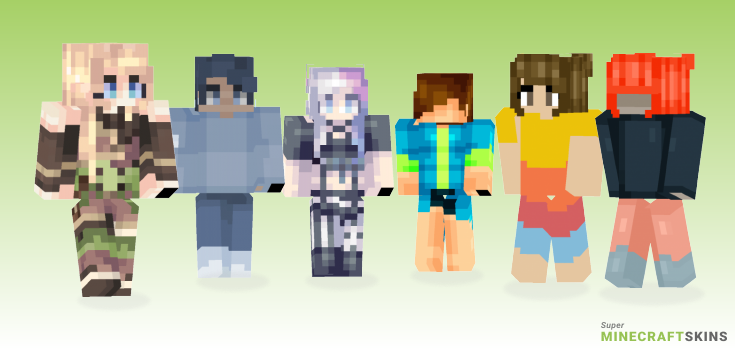 Meetup Minecraft Skins - Best Free Minecraft skins for Girls and Boys