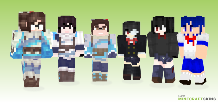 Mei Minecraft Skins - Best Free Minecraft skins for Girls and Boys