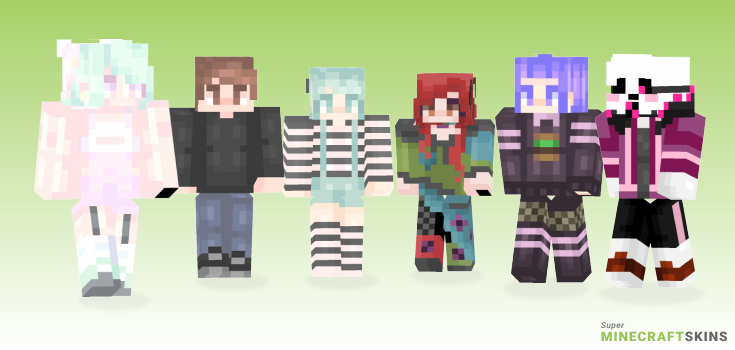 Melancholy Minecraft Skins - Best Free Minecraft skins for Girls and Boys