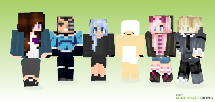 Memory Minecraft Skins - Best Free Minecraft skins for Girls and Boys