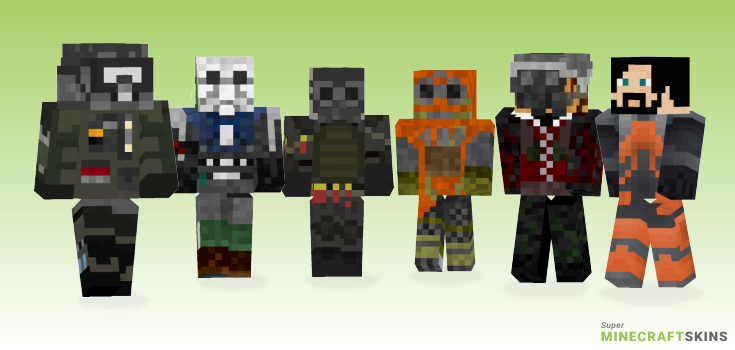 Metro Minecraft Skins - Best Free Minecraft skins for Girls and Boys
