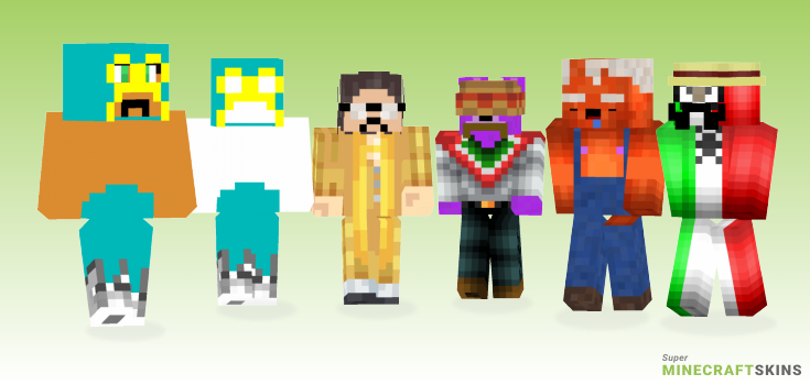 Mexican Minecraft Skins - Best Free Minecraft skins for Girls and Boys