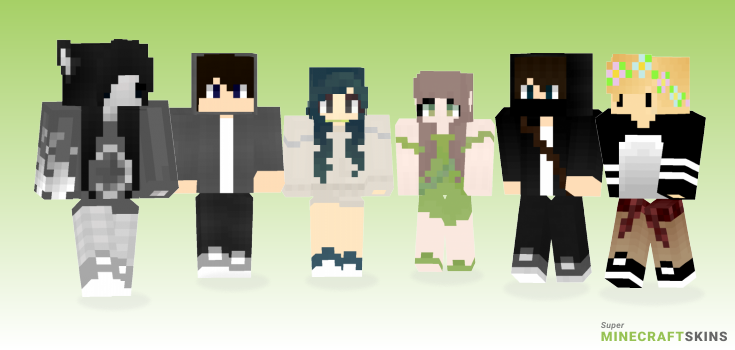 Middust Minecraft Skins - Best Free Minecraft skins for Girls and Boys