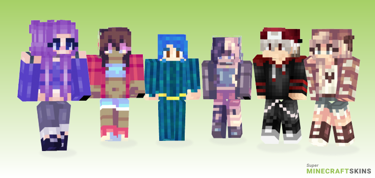 Midnight Minecraft Skins - Best Free Minecraft skins for Girls and Boys