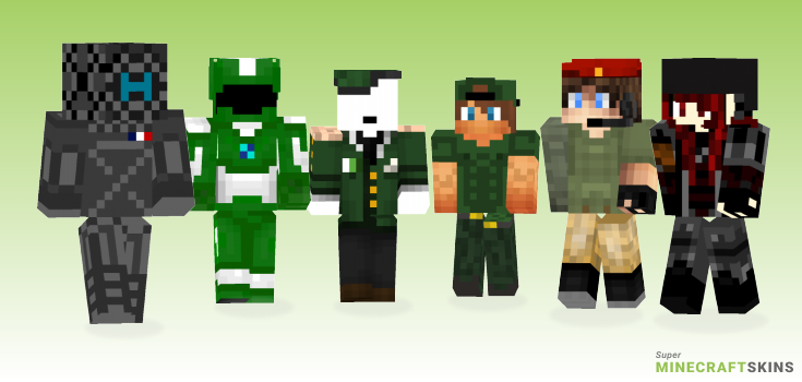 Military Minecraft Skins - Best Free Minecraft skins for Girls and Boys