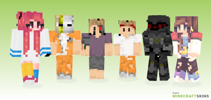 Mini Minecraft Skins - Best Free Minecraft skins for Girls and Boys