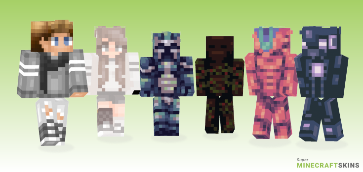 Minute Minecraft Skins - Best Free Minecraft skins for Girls and Boys