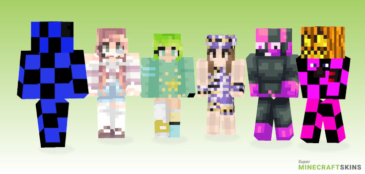 Missing Minecraft Skins - Best Free Minecraft skins for Girls and Boys