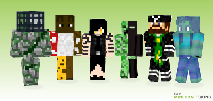 Mobs Minecraft Skins - Best Free Minecraft skins for Girls and Boys