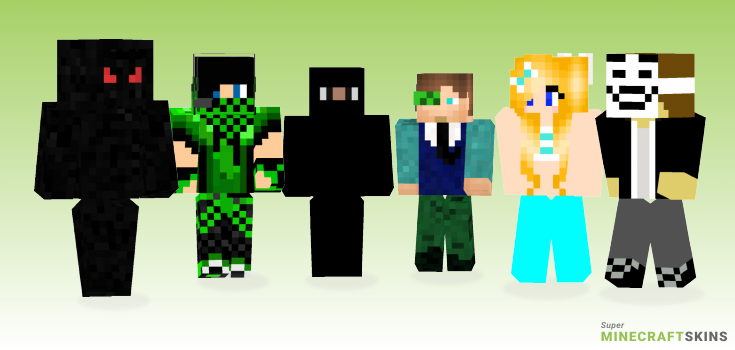 Mod Minecraft Skins - Best Free Minecraft skins for Girls and Boys